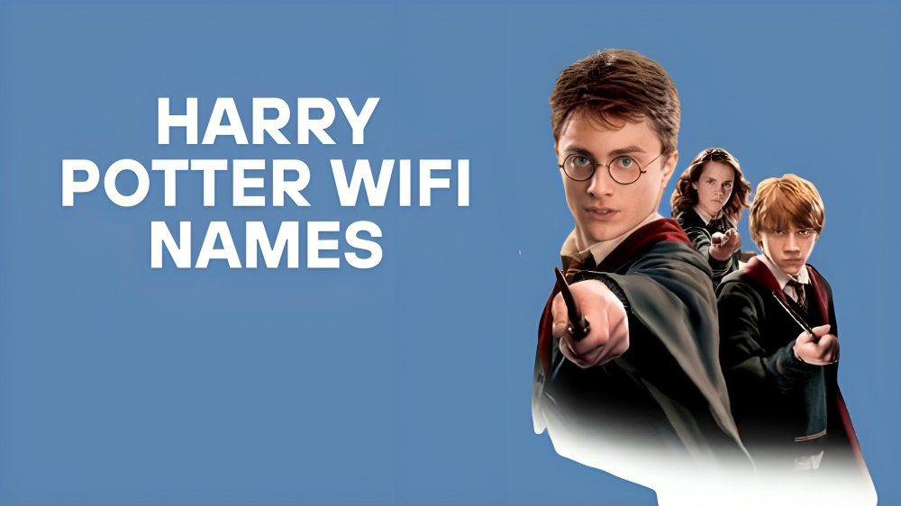 Harry Potter WiFi Names: Funny, Clever & Magical Network Name Ideas Harry Potter WiFi Names